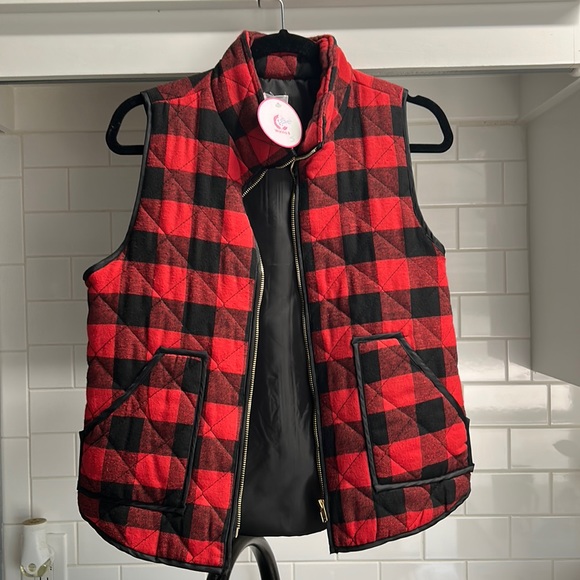 Plaid vest - Picture 1 of 3